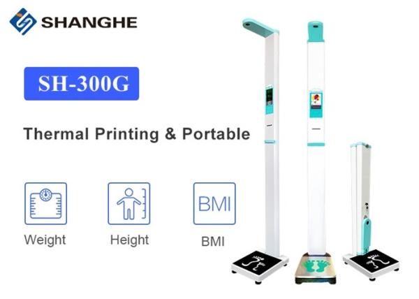 Electric Digital Portable BMI Weight Scale 5.0 - 200 Kg Weight Range CE