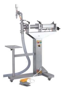 Wholesale Oil Alcohol Single Head Piston Filler Semi Automatic Liquid Filling 20bpm from china suppliers
