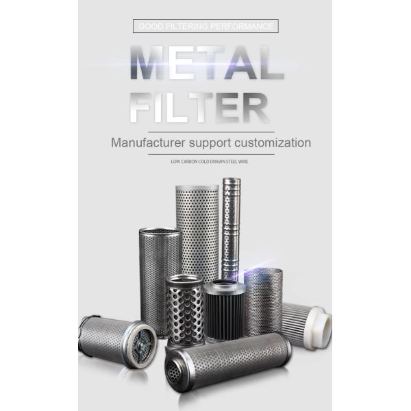 Customizable Size Available Metallic Filter Element Sturdy And Durable Structure