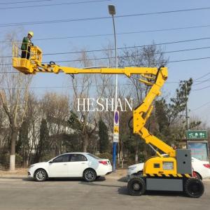 Wholesale Industrial Articulated Boom Lift Hydraulic Cherry Picker Man Lift SGS Approved from china suppliers