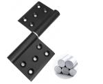 Four / Five Hole 10 Axes Left Opening Aluminum Door Hinge For All Swing Doors
