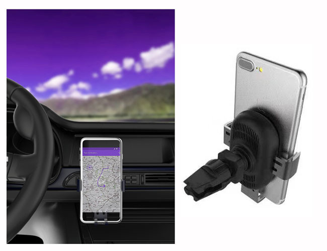 Cmagic Bluetooth Phone Accessories Mobile Phone Holding Stand Car Mount 8mm Charging Distance
