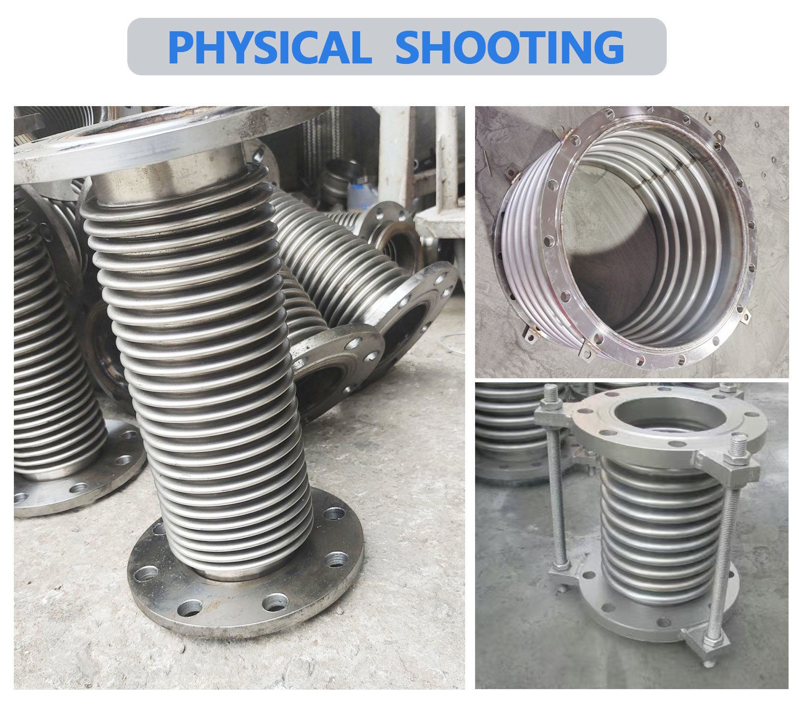 Axial Type Internal Pressure Ripple Compensator