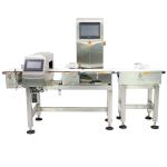 Professional Testing Equipment Conveyor Belt Metal Detector And Weight Food