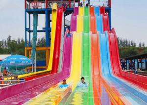 Wholesale Racing Extreme Water Slides 12m Height Fiberglass For Resorts Pool from china suppliers