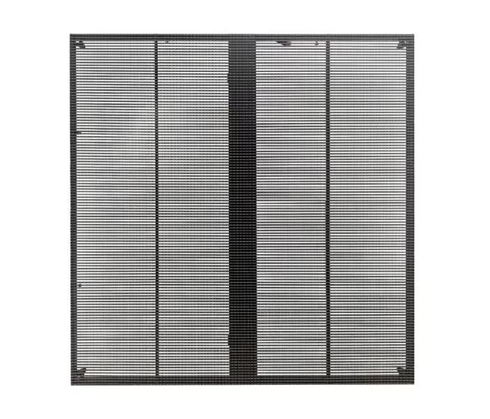 Transparent Led Screen Outdoor Fixed LED Screen Definition Transparent Display 100000 Hours Lifetime With 14 Gray Scale