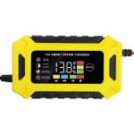 PC Fireproof Material 7-Stage Lead Acid Battery Charger for AGM Wet Battery 12V