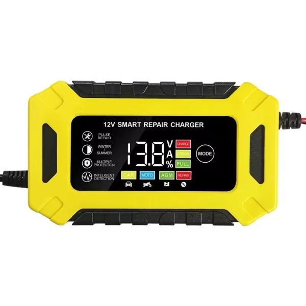 FCP Function 110V 260V Voltage Smart Lead Acid Battery Charger 12V 6A Electric