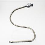 Nickel Plated Metal Gooseneck Tube Flexible Bendable Mic Stand M10 600mm