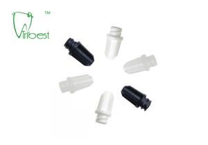 Wholesale Medical Sterile Luer Lock Luer Slip Dental Syringe Cap Disposable Black White from china suppliers