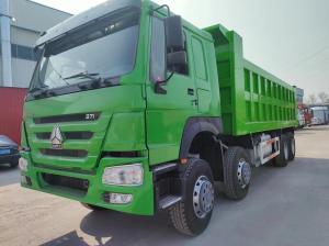 Wholesale 12 Wheels Green Color Sinotruk HOWO 8*4 Dump Truck Secondhand Truck Tire 12.00r20 from china suppliers