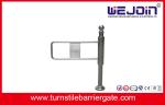 Electric Car Park Barriers Pedestrian Swing Barrier Gate With Traffic Light , AC