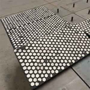 Wholesale 95% High Alumina Ceramic Liner Rubber Ceramic Lining Steel Backing from china suppliers