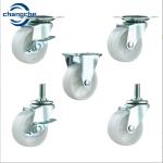 Sturdy Heavy Duty Caster Wheels 4 Inch Diameter Set Of 4 For Industrial