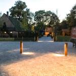 Outdoor Waterproofing Corten Bollard Light Modern Lawn Light 12Watt Garden