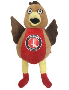 Wholesale 0.4M 15.75in Brown Red Souvenir Toy Charlton Athletic Mascot For Child Friendly from china suppliers