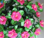 Landscaping Decorative Bonsai Flower Plant , Silk Azalea Flowers R020052