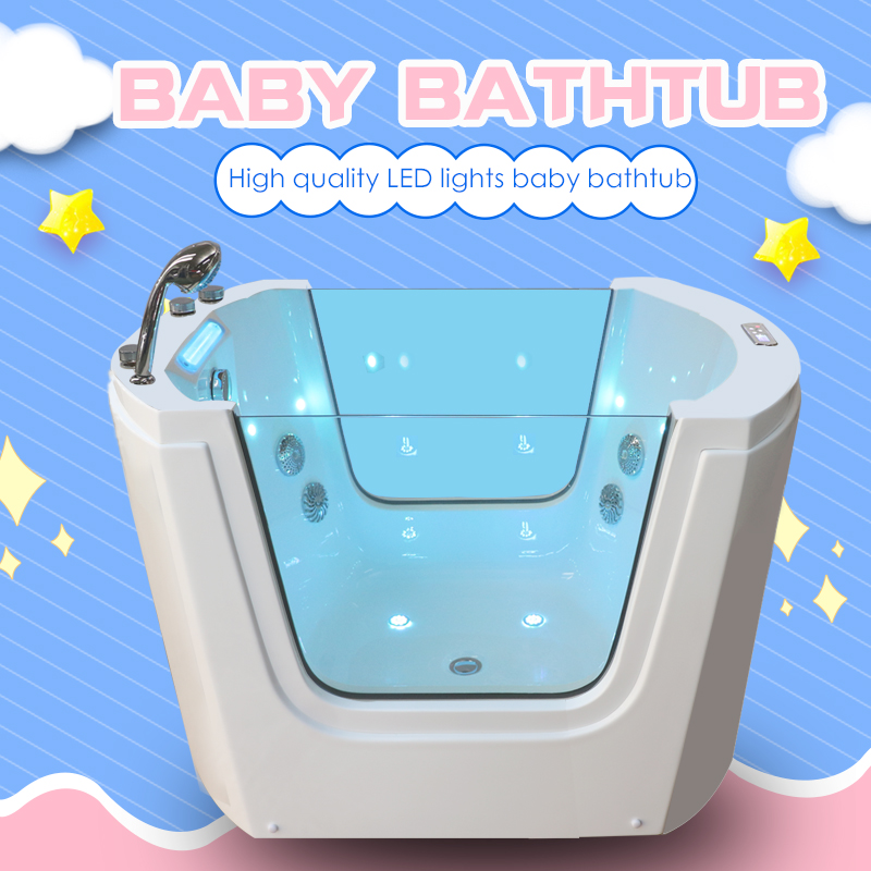 Toddler Children'S Bathtub For Shower Pink Infant Tub Constant Temperature