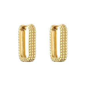 Wholesale 24K Chunky Gold Plated Hoop Earrings from china suppliers