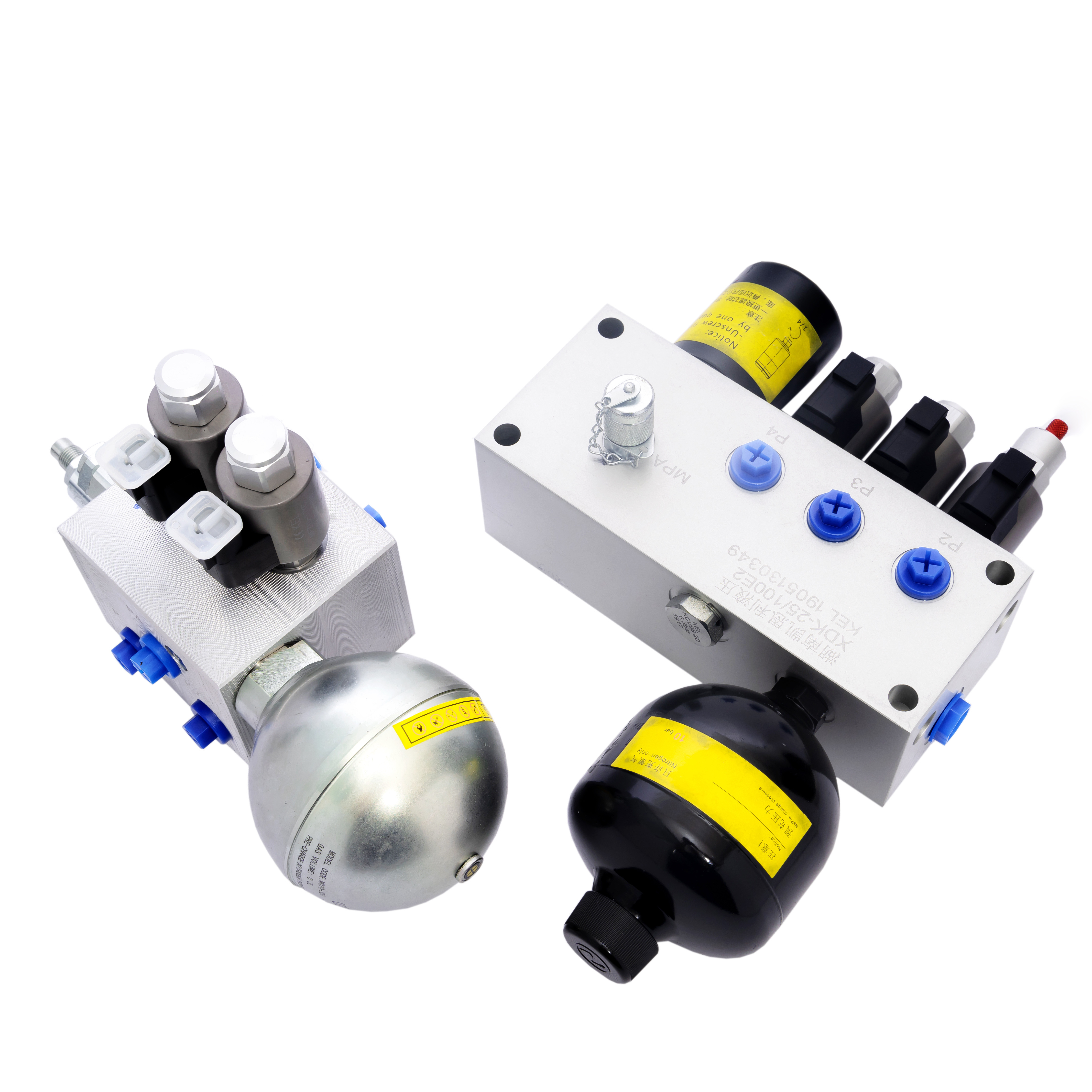 Steel Excavator Pilot Valve 210bar / 350bar Pressure Control Pilot