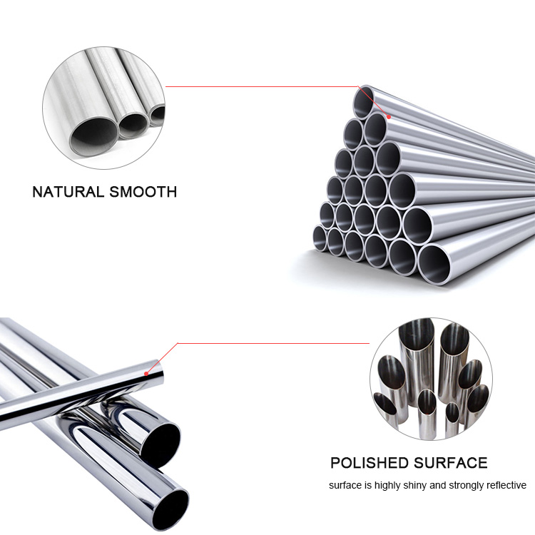 Construction 10-910mmOD Mirror Finish Stainless Steel Tube TISCO