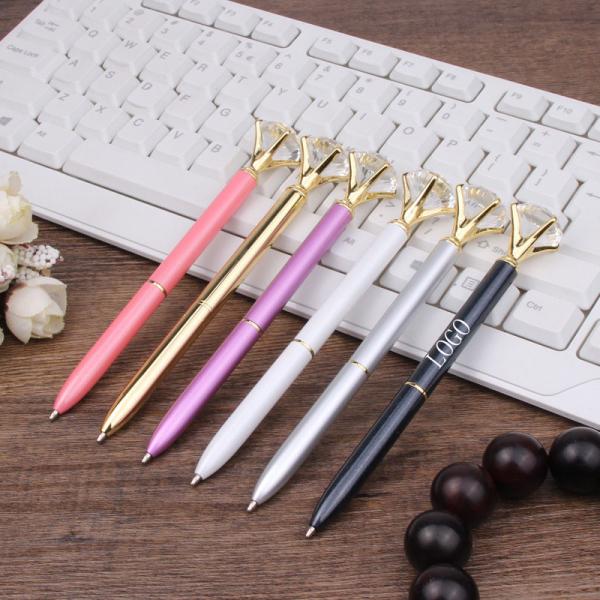 Diamond pen stationery neutral pen metal ballpoint pen 32*26*22cm laser logo