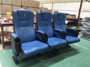 Wholesale Cinema Hall Auditorium Theater Seating Metal Frame + Foam + Wood Metarial from china suppliers