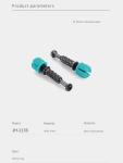Jh-2136 Steel Minifix Spreading Bolts 32mm Cabinet Connector For K/D Furniture