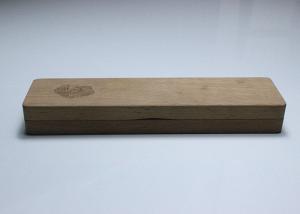 Wholesale Unfinished Solid Wood Jewelry Box With Hinged Lid , Rectangle Rustic Wood Jewelry Box from china suppliers