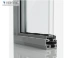 Champagne / Light Bronze Aluminum Window Extrusion Profiles for Milling Drilling