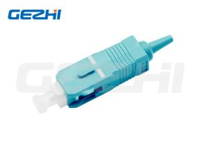 Wholesale Multimedia Single Mode 0.9mm Fiber Optic Connector SC UPC APC OM3 2.0 3.0 Blue Green from china suppliers