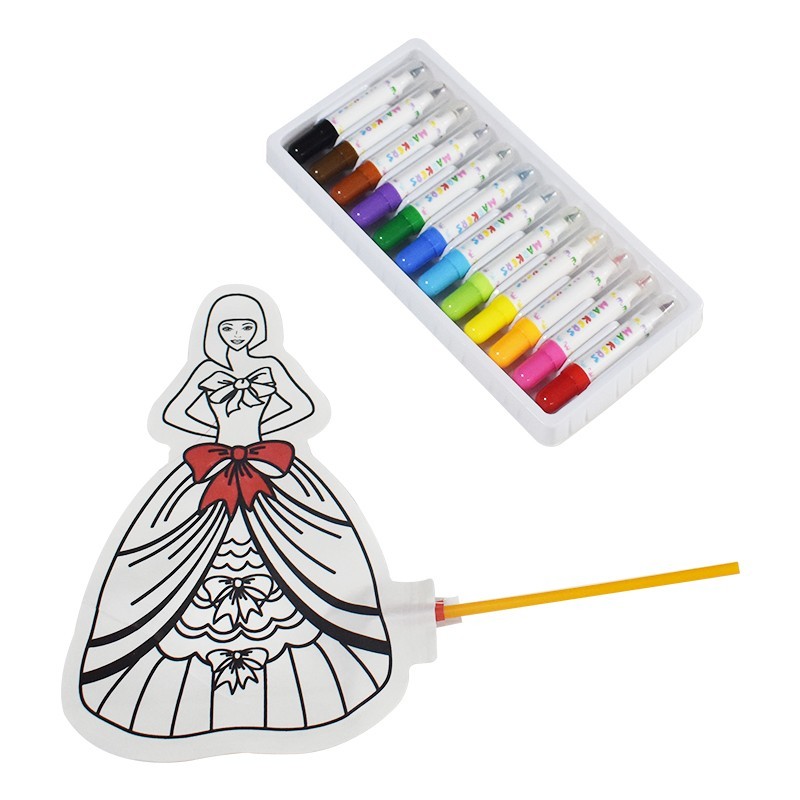 Children Toy Graffiti Balloon Painting Drawing Set 3D Doodle Balloon Set