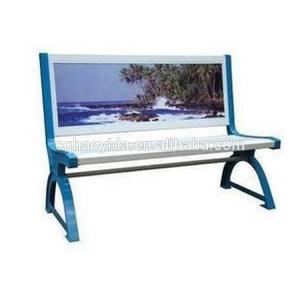 Wholesale Sunproof Advertising 1400mm Galvanized Steel Garden Benches from china suppliers
