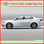 High Speed Electric City Car Assembly Line , Electric Powered Cars Factory