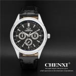 2015 Fashion Jewelry Quartz Watches Men Black White China Supplier Top Quality