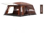 Waterproof Automatic Family Camping Tent 190T Polyester PU3000MM Green