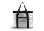 Large EPE Orange Thermal Insulated Tote Lunch Bag OEM Service