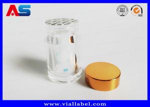 Wholesale Recycle Pharmacy Prescription Clear Pill Bottles / Tablet Plastic Pots To Install 100 Tablets from china suppliers