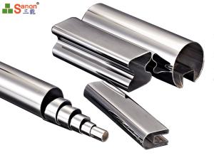 Wholesale ASTM AISI Stainless Steel Welded Tube 3 Inch Diameter For Glass Balustrade from china suppliers