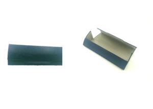 Wholesale Cool Classical Foldable Metal Eyeglass Case Pu Eyewear Single Color from china suppliers