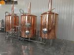 10HL Red Copper Beer Brewing Kit , Electric / Steam Heated Beer Fermentation