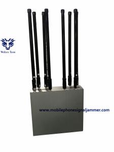 Wholesale 50W 5 Bands Mobile Phone Signal Jammer High Power GSM 3G 4G Range 100 Meters from china suppliers