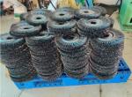 Double Layer Twist Knot Wire Wheel Brush 300mm OD for Rust Cleaning