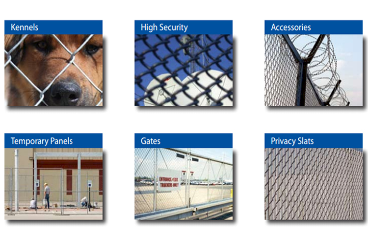 Wholesale chain link fence price, used chain link fence for sale factory