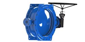 Wholesale Ductile Iron Double Eccentric Butterfly Valve Dovetail Design SS316 Coated Disc from china suppliers