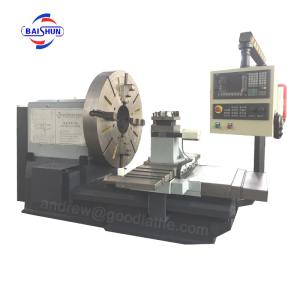 Wholesale 1250mm CK64125 Cnc Face Turning Lathe Flange Turning Machining from china suppliers