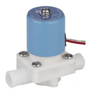 Wholesale Mini RO Auto Shut Off Valve , Plastic Water Solenoid Valve Direct Acting from china suppliers