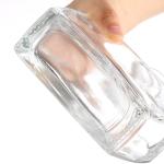750ml Vodka Glass Liquor Bottle With Cork Large Glass Trade Bottle Super Flint