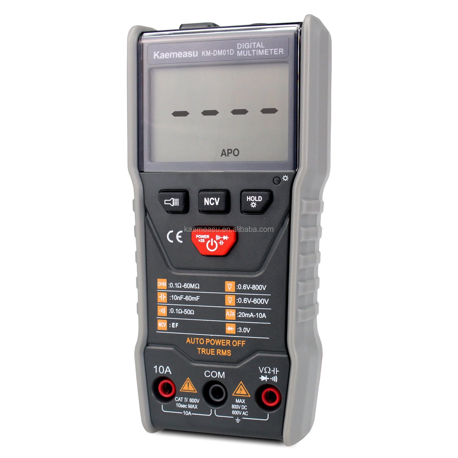 Auto Range NCV True RMS Live Wire/Naught wire Measurement Electric Handheld Pocket Digital Multimeters