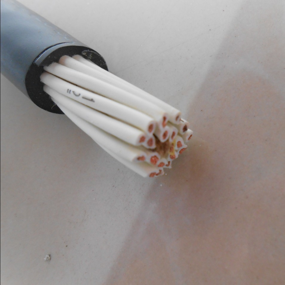 KVVP2 PVC insulated ,PVC sheathed copper tape shielding control cable